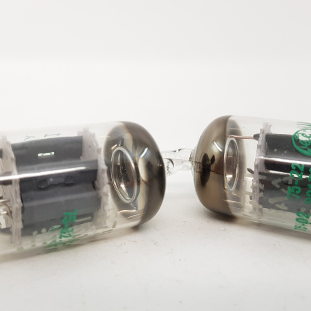 2 X 5751 GENERAL ELECTRIC TUBE. 1960s PROD. MATCHED PAIR. 26. CH120