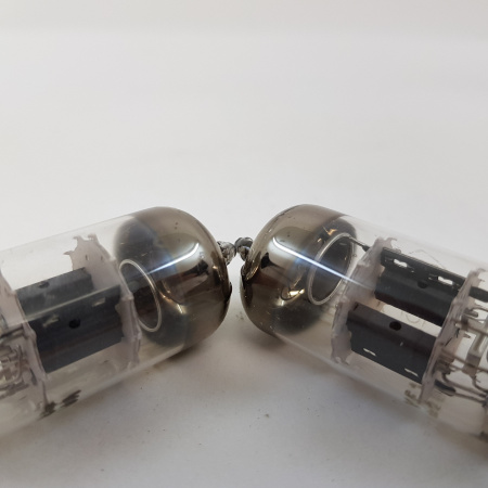 2 X 12AT7 / ECC81 HALTRON TUBE. SIEMENS UND HALSKE PROD. MATCHED PAIR. RCB41