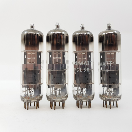 4 X PCL86 MINIWATT TUBE. MULLARD PRODUCTION. B CODE. MATCHED QUAD. NOS TUBE. RC180