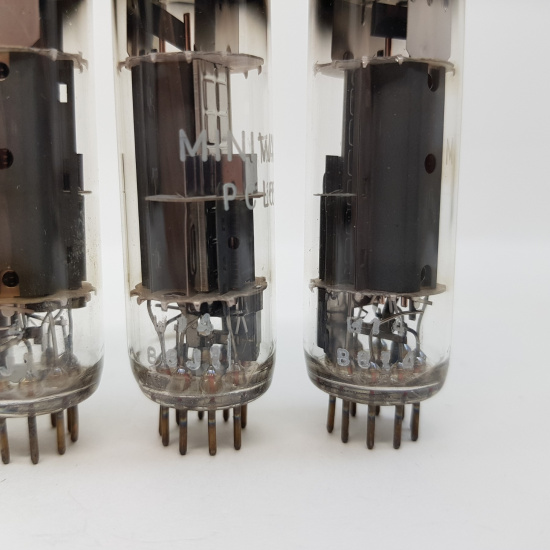 4 X PCL86 MINIWATT TUBE. MULLARD...