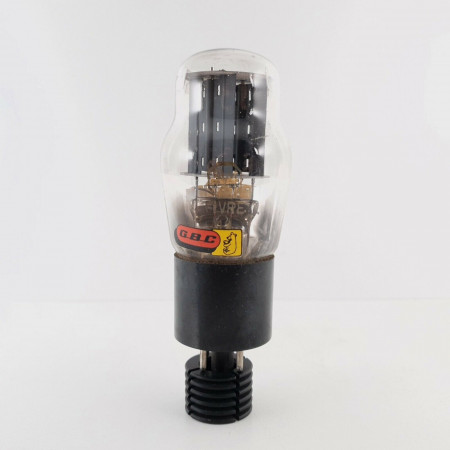 1 X 5V4G FIVRE TUBE. GREY PLATES. FLAT BIG PLATES.1950s PROD. NOS/NIB. CY  ENA