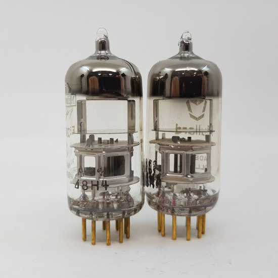 2 X E88C / 8255 SINGLE TRIODE MULLARD...