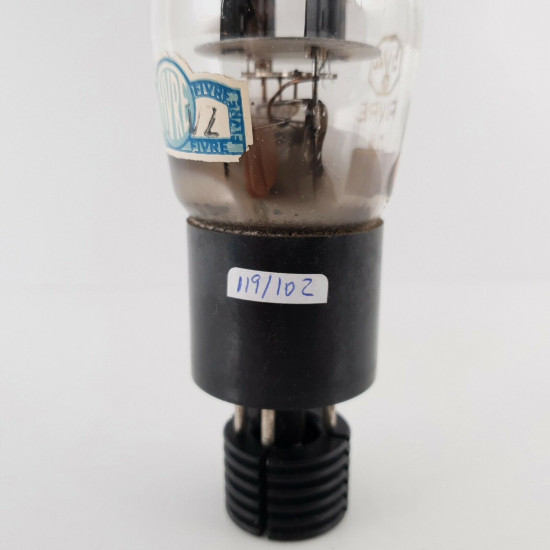 1 X 5V4G FIVRE TUBE. GREY PLATES. FLAT BIG PLATES.1950s PROD. NOS/NIB. CY  ENA