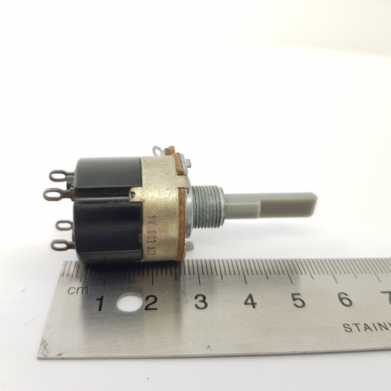 1 X 22K LOG A4 WITH ON/OFF DOUBLE PUSH PULL POTENTIOMETER. RP2U3(4)
