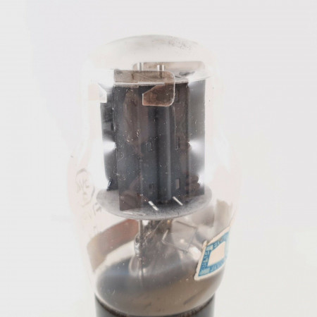 1 X 5V4G FIVRE TUBE. GREY PLATES. FLAT BIG PLATES.1950s PROD. NOS/NIB. CY  ENA