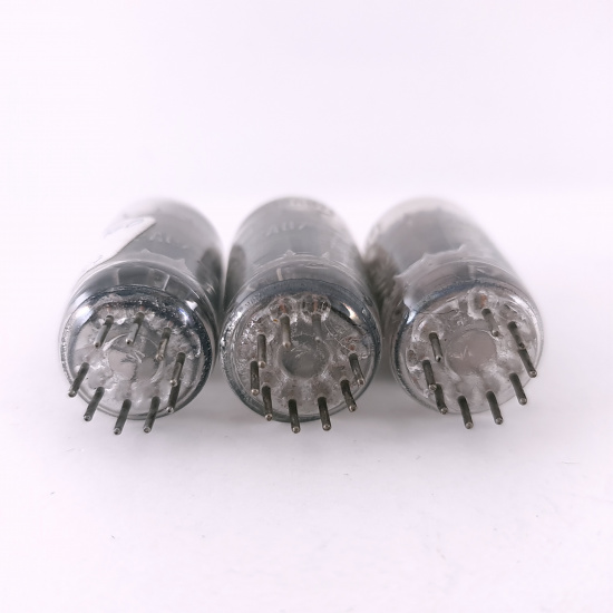 3 X 12AU7 RCA TUBE. 1950s PROD. 17MM...
