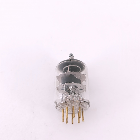 1 X E180F RSD TUBE. 1960s MULLARD PROD. BLACK PLATES. GOLD PIN. 93. CH168