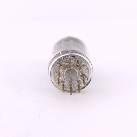 1 X E180F RSD TUBE. 1960s MULLARD PROD. BLACK PLATES. GOLD PIN. 93. CH168