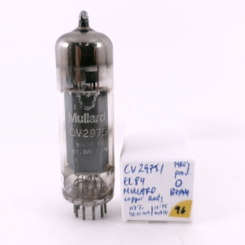 1 X CV2975 / EL84 MULLARD...