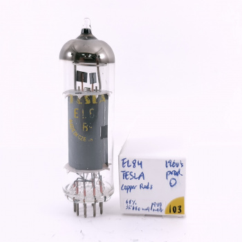 1 X EL84 TESLA TUBE. 1960s...