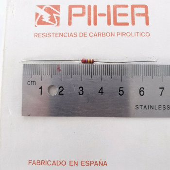 3 X 1/4W 270K 5% 1970S VINTAGE PIHER RESISTOR. NOS. C1796U50F210121