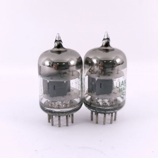 2 X JAN 2C51 TUBE. 1960s PROD. BLACK...