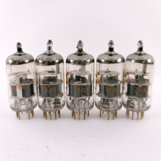 5 X JAN 6922 AMPEREX TUBE. 1970s...