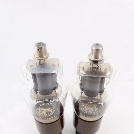 2 X CV1724 / 5A / 102D STC TUBE. BROWN BASE. 1960s BRITISH ARMY PROD. CP  ENA