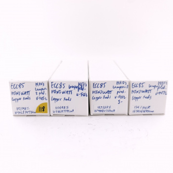 4 X ECC85 MINIWATT TUBE....