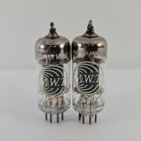 2 X N77 MWT TUBE. 1950s PROD. BLACK...