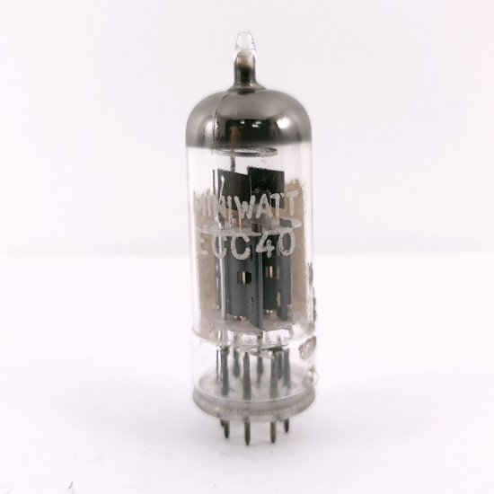 1 X ECC40 MINIWATT TUBE. 1960s PROD....