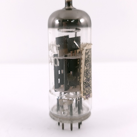 1 X ECC40 MINIWATT TUBE. 1960s PROD....