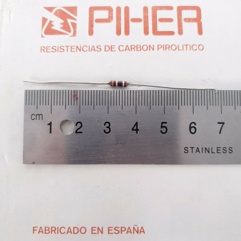 3 X 1/4W 39R 10% 1970S VINTAGE PIHER RESISTOR. NOS. C1796U30F210121