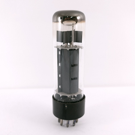 1 X EL34 TUBE. 1960s PROD. COPPER RODS. CENTRAL PIN BROKEN. USED. 130. CH168