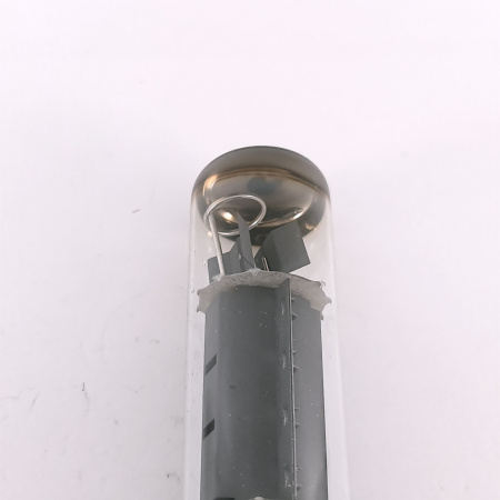 1 X EL34 TUBE. 1960s PROD. COPPER RODS. CENTRAL PIN BROKEN. USED. 130. CH168
