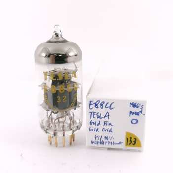 1 X E88CC TESLA TUBE. 1960s...