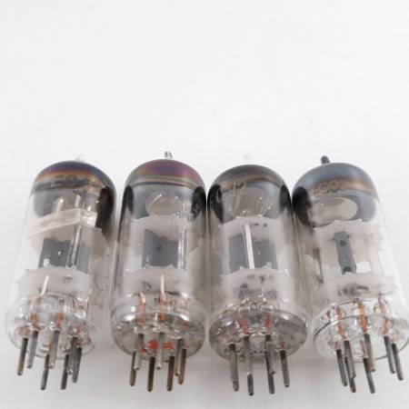4 X EC92 TUNGSRAM TUBE. 1970s PROD. MATCHED QUAD. CK  ENA