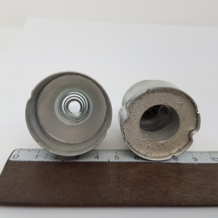 1 X 7 PINS MINIATURE SOCKET SPECIAL. SHIELDED AND MAGNETIC SOCKET. RCB201