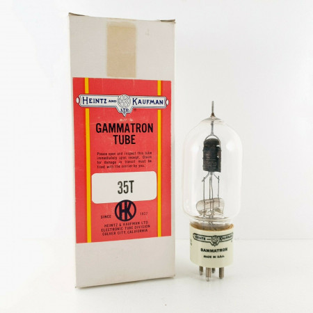 1 X 35T TUBE. HEINTZ AND KAUFMAN BRAND. CERAMIC BASE. BLACK PLATES. CF  ENA