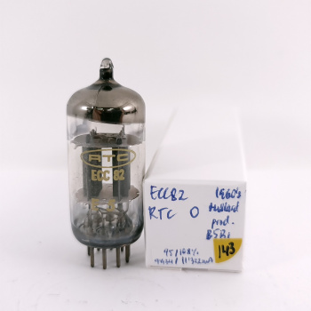 1 X ECC82 RTC TUBE. 1960s...
