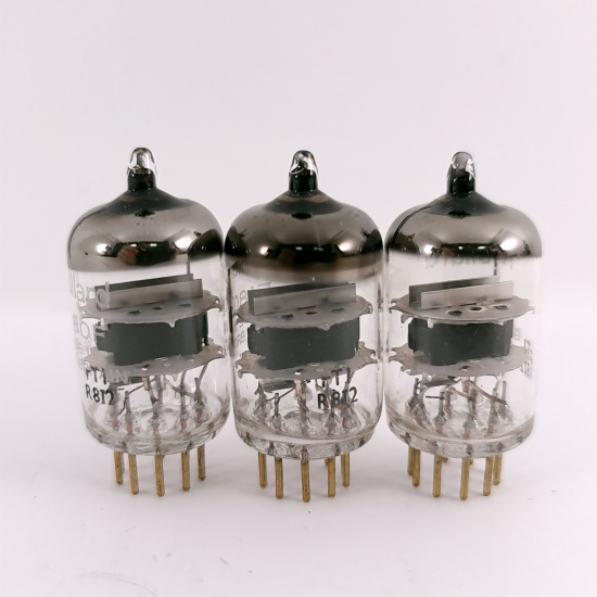 3 X E180F MULLARD TUBE. 1960s PROD....