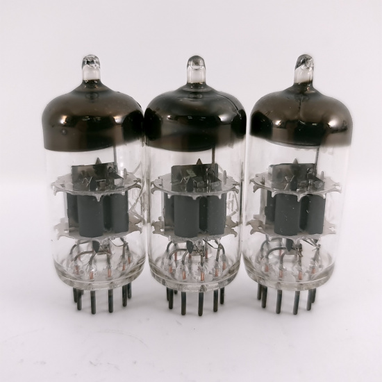 3 X ECC88 HALTRON TUBE. 1960s PROD....