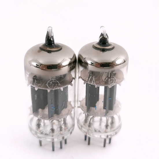 2 X 12AU7A HITACHI TUBE. 1960s PROD....