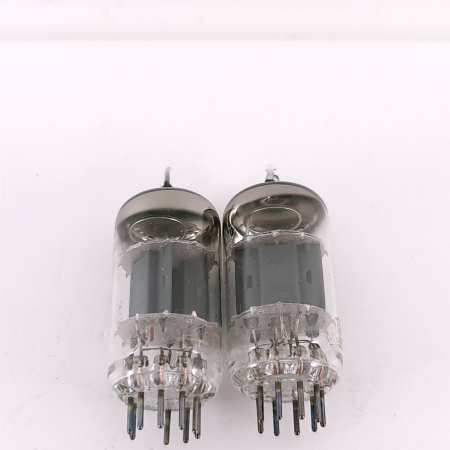 2 X 12AU7A HITACHI TUBE. 1960s PROD. COPPER RODS. 149. CH168