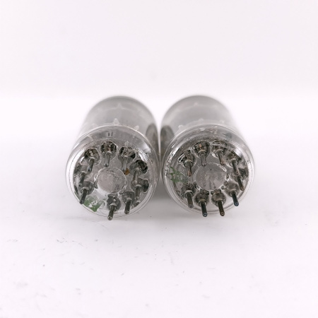 2 X 12AU7A HITACHI TUBE. 1960s PROD. COPPER RODS. 149. CH168