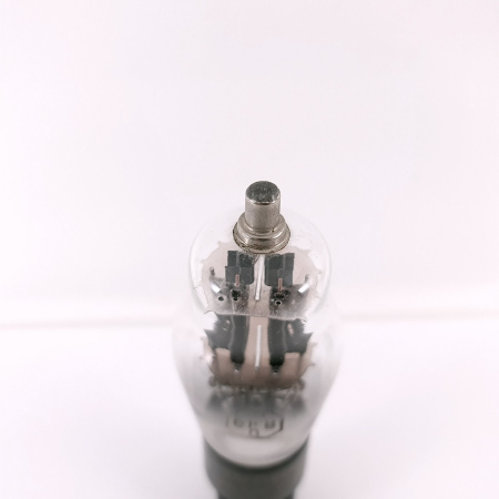 1 X 6F8G RAYTHEON TUBE. 1950s PROD. BLACK PLATES. SOLID GETTER. USED. 151.CH168