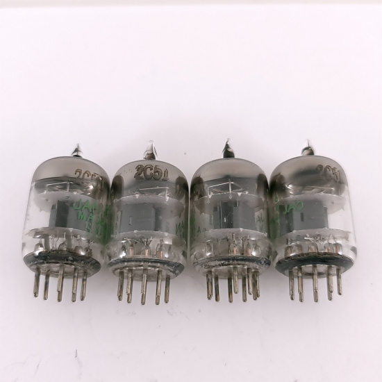 4 X 2C51 SYLVANIA TUBE. 1960s PROD....