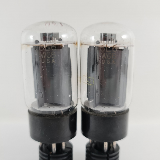 2 X 6L6WGB PHILIPS ECG TUBE. 1970s...