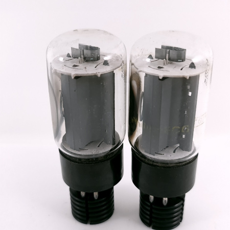 2 X 6L6WGB PHILIPS ECG TUBE. 1970s PROD. USED. 157. CH168