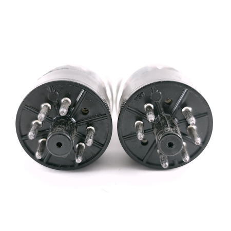 2 X 6L6WGB PHILIPS ECG TUBE. 1970s PROD. USED. 157. CH168