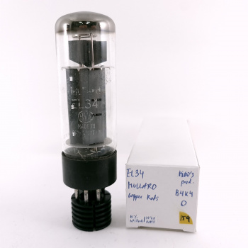 1 X EL34 MULLARD TUBE....