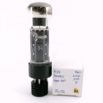 1 X EL34 PINNACLE TUBE....