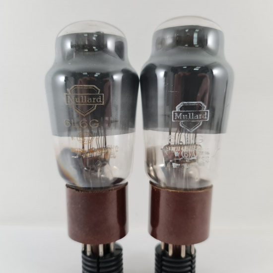 2 X 6L6G MULLARD TUBE. 1950s PROD....