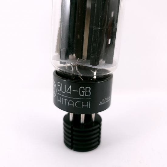 1 X 5U4GB HITACHI TUBE. 1950s PROD....