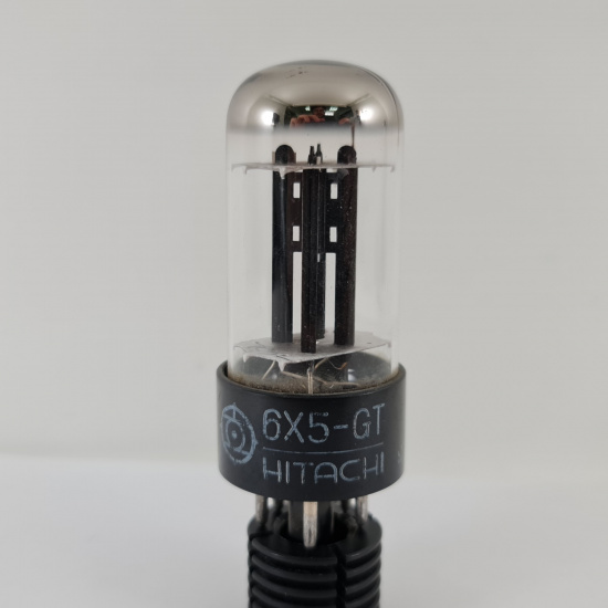 1 X 6X5GT HITACHI TUBE. 1960s PROD....