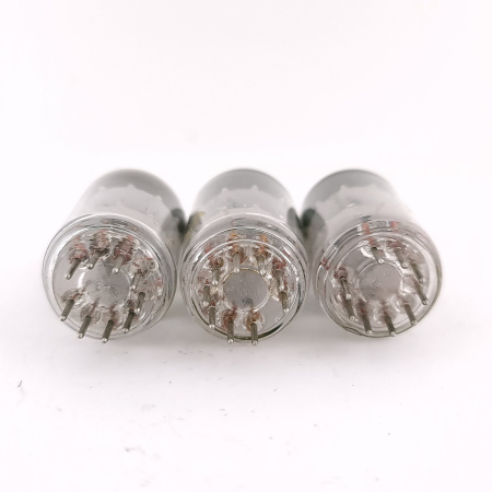 3 X ECC82 TESLA TUBE. 1950s PROD. SOLID GETTER. 11. CH169