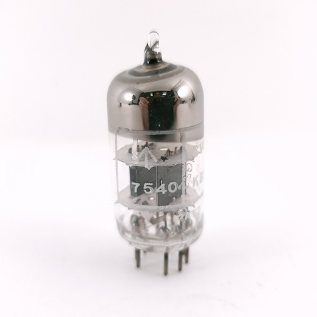 1 X CV455 / E81CC BRIMAR TUBE. 1960s PROD. BLACK PLATES. COPPER RODS. 12. CH169