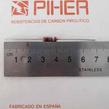 1 X 1/2W 10M 10% 1970s VINTAGE PIHER RESISTOR. NOS. C1794U100F150121