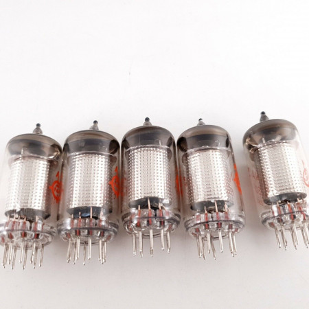 5 X 6084 / E80F NATIONAL TUBE. 1960s PROD. NOS/NIB MATCHED QUINTET. CJ  ENA