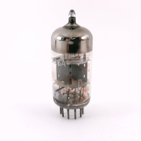 1 X ECC81 VALVO TUBE. 1960s MULLARD PROD. USED. 20. CH169